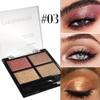 UOCK Four-Color Brown Eyeshadow Palette, Pearl Eyeshadow Makeup Palette, Natural Nude Neutral Shimmer Eyeshadow Palette, Highly Pigmented, Long-Lasting, Waterproof Eye Makeup view 2