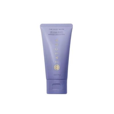 TATCHA The Rice Wash, Travel-Sized | Soft Cream Facial Cleanser - Wash Away Buildup Without Stripping Skin For A Soft, Luminous Complexion | 50 ml/ 1.7 fl. oz.