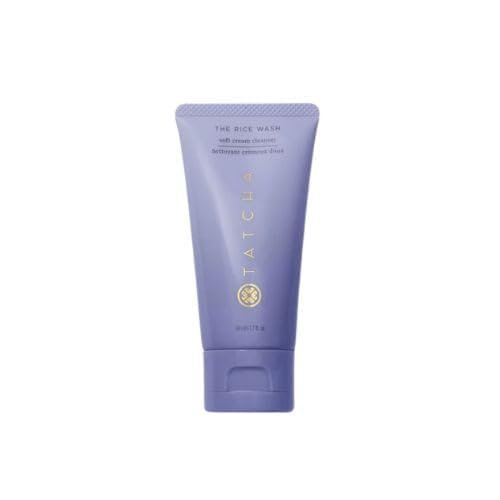 TATCHA The Rice Wash, Travel-Sized | Soft Cream Facial Cleanser - Wash Away Buildup Without Stripping Skin For A Soft, Luminous Complexion | 50 ml/ 1.7 fl. oz.