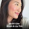 123 by MIXIK Cheeky Tint Blush and Lip Stain with Squalane & Sodium Hyaluronate, Vegan, Cruelty-Free Hydrating Blush for Cheeks & Lips, 0.3 fl oz (9ml) (Fig) view 2
