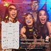 8Pcs Christmas Face Makeup Patches, Glitter Freckles Face Tattoo for Teenagers & Young Women, Sparkle Freckles Waterproof Face Glitter Freckles for Christmas (8PcsI) view 2