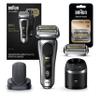 Braun Series 9 PRO+ Electric Razor for Men, 5 Pro Shaving Elements and Shave-Preparing ProComfort Head, Charging Stand, 9597cc & Shaver Head Replacement Part 94M, Compatible w/Series 9 Pro & Series 9 view 1