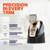 Freebird FlexSeries Precision Clipper & Guards for Detailing, Fading & Trimming  Professional Home Grooming Kit with 3 Safety Guards view 3