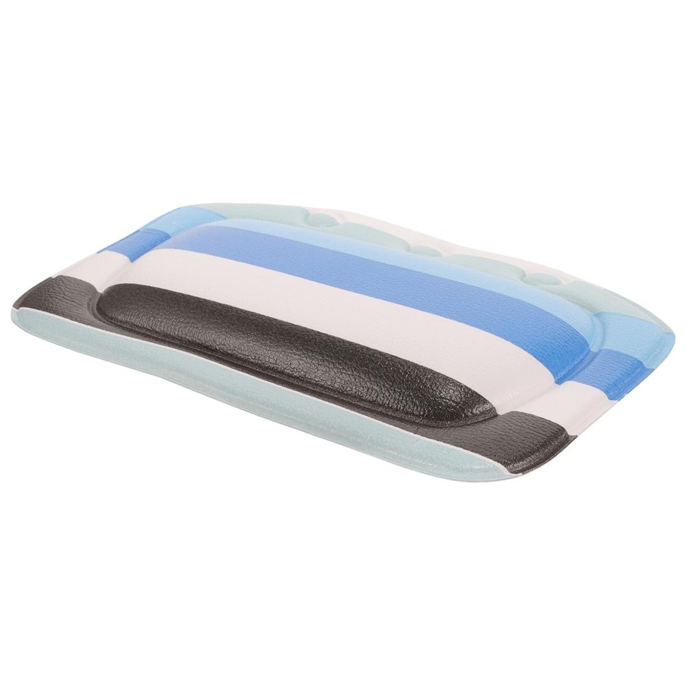 Anneome Bath Pillow with Suction Cups for Bathtub Neck and Back Support Comfortable Foam Headrest Pad for Bathroom Soaking Relaxing Spa Cushion for Travel and Home Use