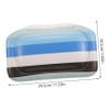 Anneome Bath Pillow with Suction Cups for Bathtub Neck and Back Support Comfortable Foam Headrest Pad for Bathroom Soaking Relaxing Spa Cushion for Travel and Home Use view 2