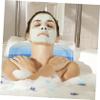 Anneome Bath Pillow with Suction Cups for Bathtub Neck and Back Support Comfortable Foam Headrest Pad for Bathroom Soaking Relaxing Spa Cushion for Travel and Home Use view 4