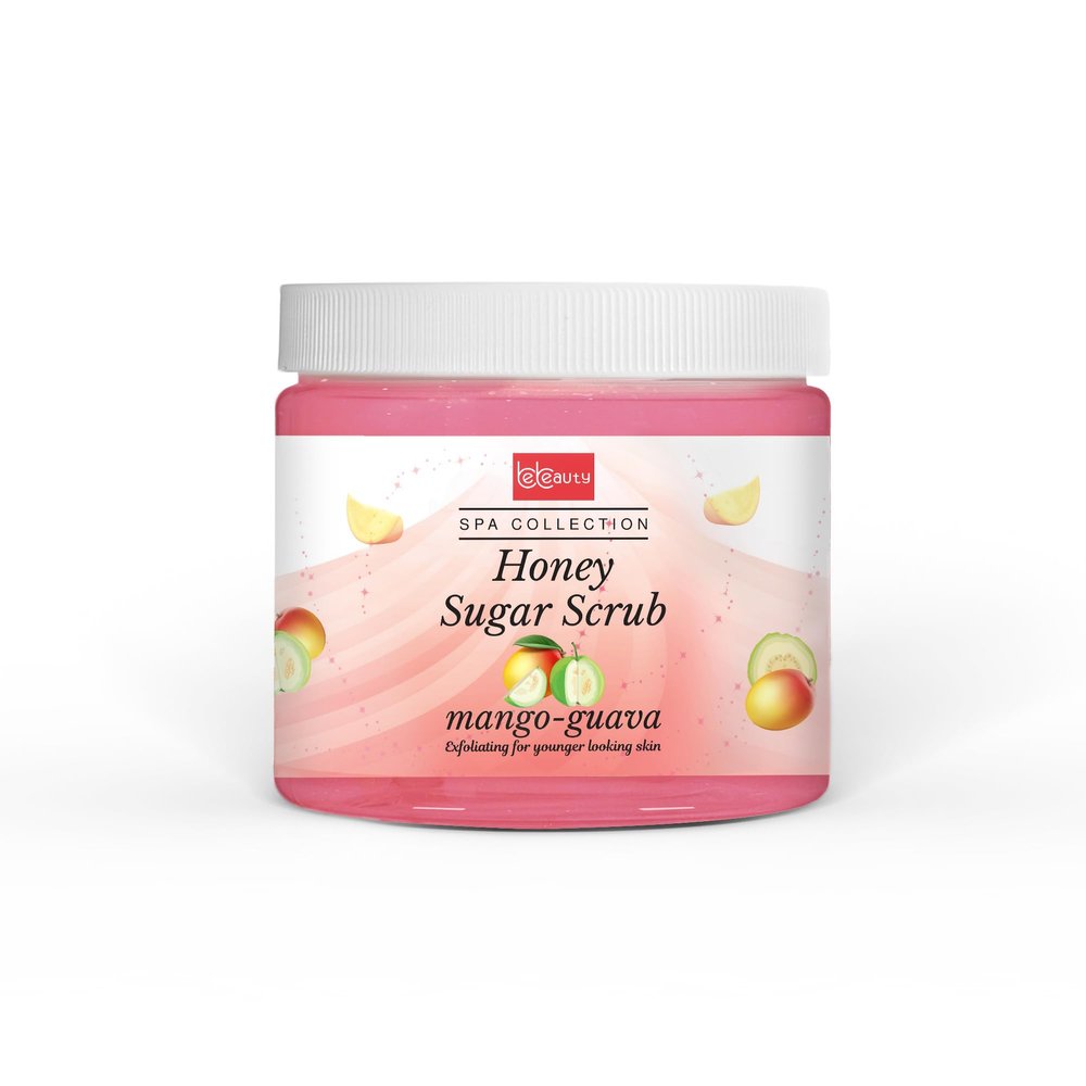 Be Beauty MANGO GUAVA HONEY SUGAR SCRUB (16 oz)