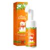 Moily Silicone Face Wash Tool Gentle Massaging Brush Head for Refreshing Facial Cleansing Orange One Size view 1