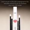 rephr The Core Eye Set  4 Natural Goat Hair Makeup Brushes for Blending, Shading, Detail & Crease, Handmade in Kumano, Japan view 3