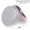 LPSBVNM Bowling Portable Travel Makeup Mirror,Pocket Mirrors,Compact for Purse, Handheld Glass Folding, Small for Women Gift view 2