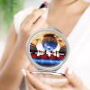 LPSBVNM Bowling Portable Travel Makeup Mirror,Pocket Mirrors,Compact for Purse, Handheld Glass Folding, Small for Women Gift view 4