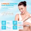 Milakos Hair Removal Cream for Women  Painless Depilatory Cream for Legs, Arms, Underarms & Bikini Line  5 Minute Fast Acting Hair Remover with Aloe Vera & Argan Oil  Gentle on Sensitive Skin view 2