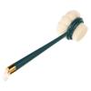 PLAFOPE Double-Sided Bath Brush with Long Handle and Soft Bristles for Back Scrubbing Exfoliating Shower Scrubber for Enhanced Skin Circulation and Convenient Shoulder, Back, Waist view 1