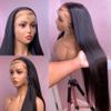 wigs 40 42 Inch Straight Lace Front Wigs Human Hair 360 Full Lace Wigs For Women Brazilian Pre Plucked 13x4 13x6 Hd Lace Frontal Wig hairpiece(13x6 HD Lace Wig,210 DENSITY_36INCHES) view 2