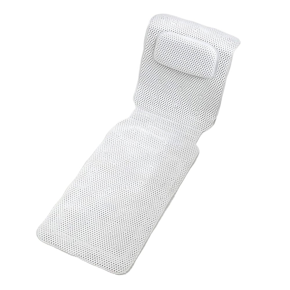Bath Pillow Bath Pillow Non-Slip 3D Mesh Bathtub Spa Head Rest With Suction Cup Support Neck Spa Pillow