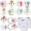 Novabright 50 Pcs Christian Bible Verse Compact Mirrors Flower Cross Pocket view 1