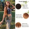 Ombre 2 Tone 1B/30 Brown Straight Human Hair Extension 3 Bundles (22 24 26) view 2