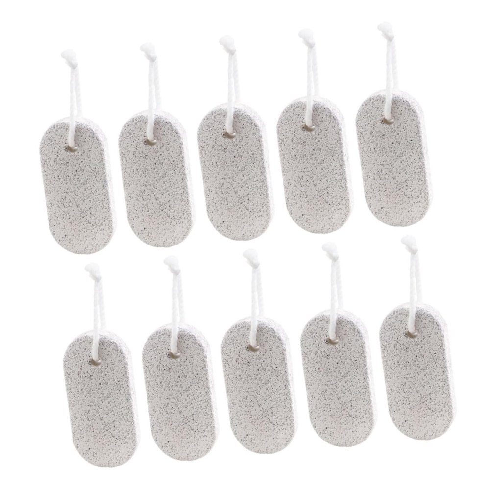 IWOWHERO 20PCS Volcanic Stone Foot Rasp Callus Remover Lightweight Portable Foot Dead Skin Trimmer Pedicure Tool Washable Reusable and Callus Removal