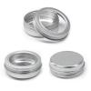 Metal Tins With Lids 30Pcs Aluminum Tin Jars With Clear Window Metal Candle Tea Cans Box Nail Art Lip Balm Cosmetic Container Refillable Bottles view 2
