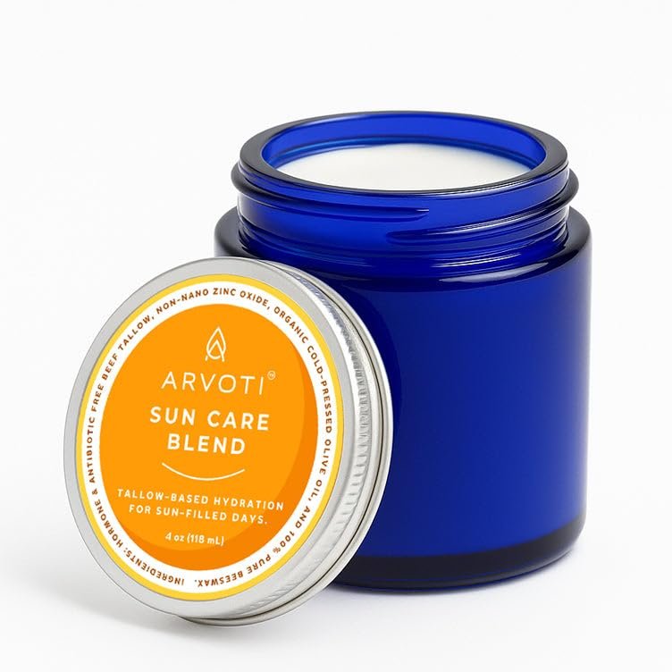 Arvoti Sun Care Blend Tallow Balm 2 oz