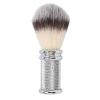 Beard Brush for Men, Shaving Brush with Soft Imitation, Quick Dry Portable Beard Brush for Home Salon Travel, Zinc Alloy Handle for Comfortable Grip and Rich Foam view 3