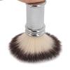 Beard Brush for Men, Shaving Brush with Soft Imitation, Quick Dry Portable Beard Brush for Home Salon Travel, Zinc Alloy Handle for Comfortable Grip and Rich Foam view 4