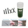 10-Piece Pack Titanium Alloy Ingrown Toenail Corrector,Curved Toenail Repair Patch,Memory Metal Ingrown Toenail Physical Correction Tool,Ingrown Toenail Removal Tool Set,Nail Aesthetic Shaping Tools. view 4