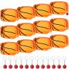 24 Pcs Basketball Cosmetic Bag Gifts with Basketball Keychain Basketball Makeup Bag Accessories for Makeup Bags Clear PVC Portable Makeup Bags Toiletry Zipper Pouch for Women Girls Team Player(12 Set) view 1