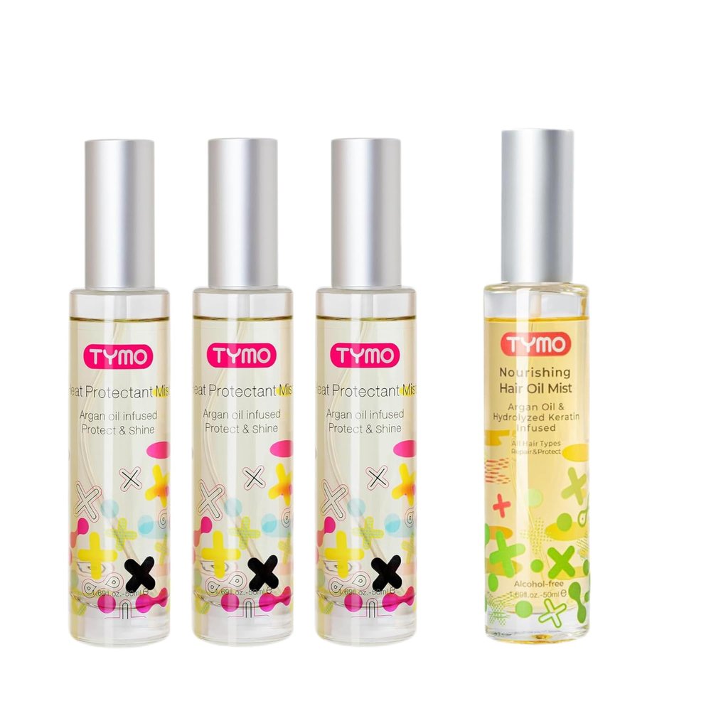TYMO Heat Protectant for Hair*3 Argan Hair Oil Spray