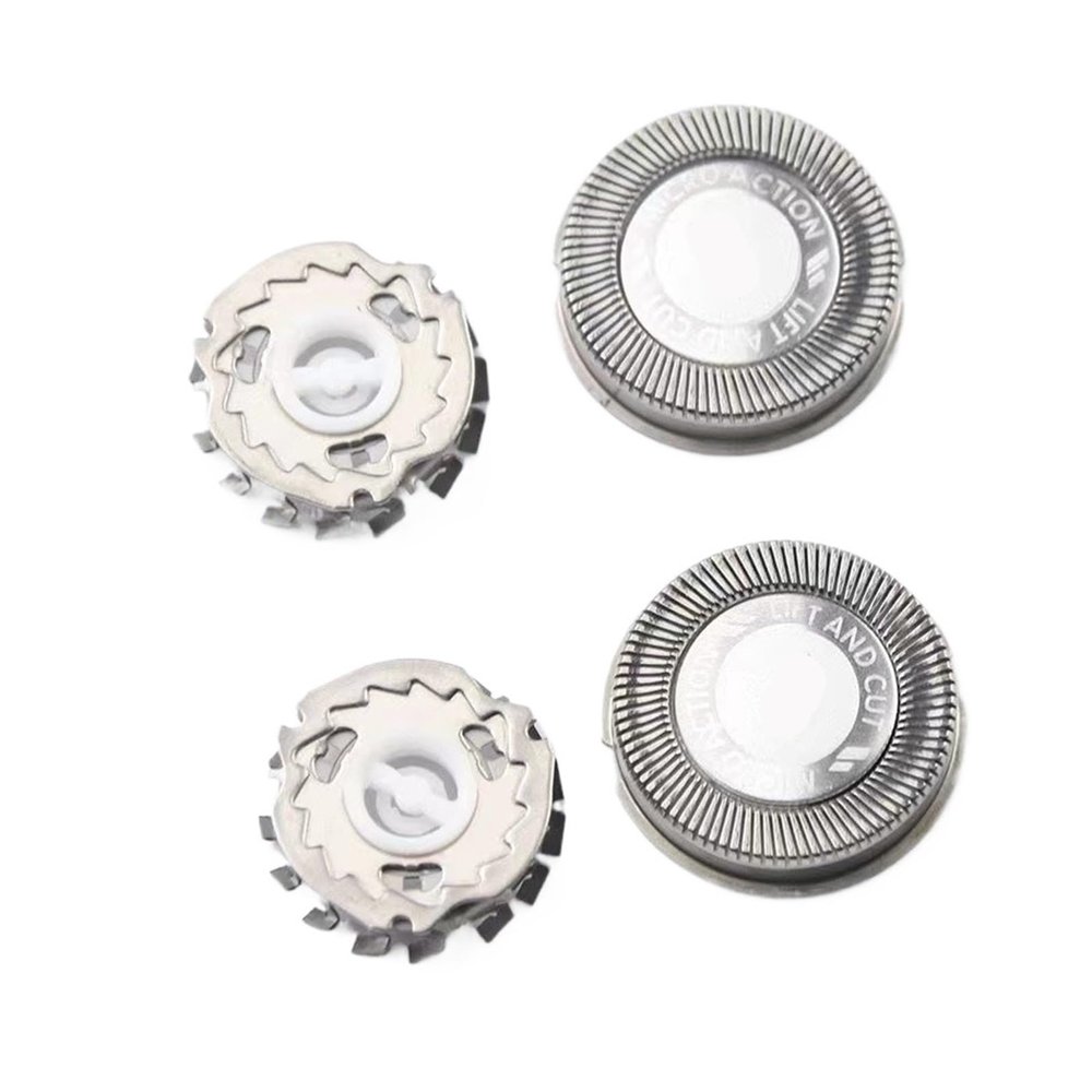 2PCS HQ2 Replace Head Razor BladeCompatible For PhilipsCompatible For Norelco HQ222 HQ240 HQ2405 HQ242 HQ2425 HQ26 HQ284 HQ223 HS100electric Shaver(2PCS)