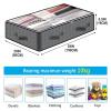 4PCS Under Bed Storage Bags Collapsible Organizers For Blankets Towels Clothes Comforters Linens Wrapping Paper view 3