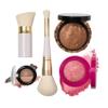LAURA GELLER NEW YORK Holiday Daily Routine Kit | Toffee | Limited Edition Makeup Set | Includes Baked Foundation for Mature Skin, Exclusive Blush, Eyeshadow, Retractable Kabuki Brush view 1