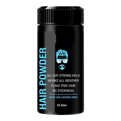 Hair Volumizing Powder strong hold | Matte Finish | 24 hrs hold | Natural & Safe Hair Styling Powder Pack of 1 15 Gms