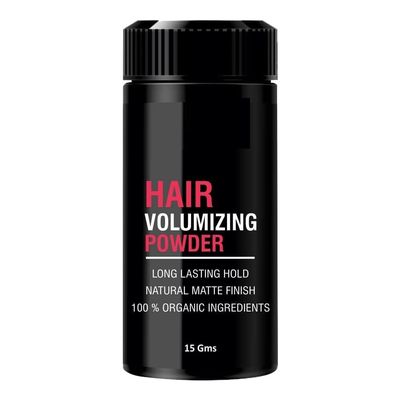 Hair Volumizing Powder strong hold | Matte Finish | 24 hrs hold | Natural & Safe Hair Styling Powder Pack of 1,15 Gms