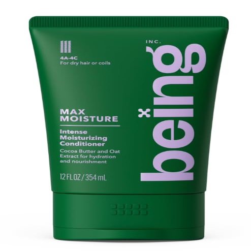 Being MAX MOISTURE Moisturizing Conditioner for Dry Hair, Cocoa Oat Extract Formula, 12 fl oz (pack of 1)