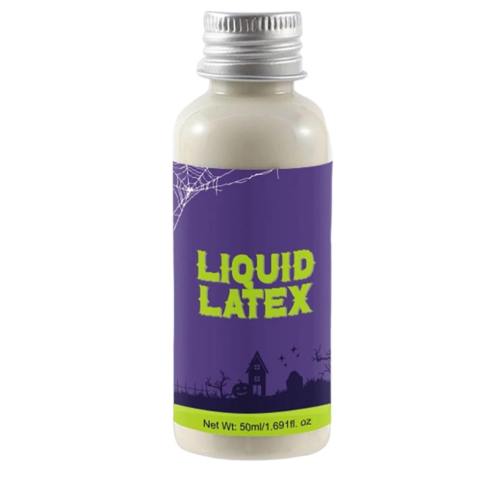 Liquid Latex 50ml | Halloween Liquid Latex | LiquidsLatexss Makeup For , Cosplay, Halloween Costume, Theatrical Makeup And Creative Skin Art Use