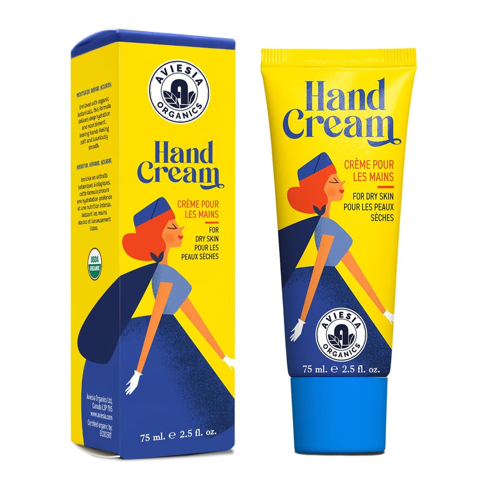 Aviesia Organics Hand Cream For Dry Skin