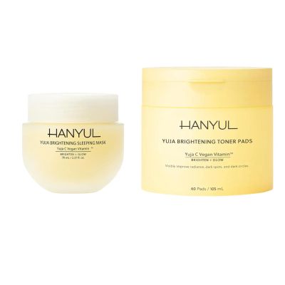 Hanyul Yuja Sleeping Mask + Toner Pads