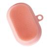 COOLHIYA Gentle Silicone Facial Cleaning Brush for Deep Exfoliating and Massage Multi-Functional Hand-Fitting Face Scrubber for Sensitive Skin Portable Lightweight Design for Travel and view 1
