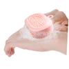 COOLHIYA Gentle Silicone Facial Cleaning Brush for Deep Exfoliating and Massage Multi-Functional Hand-Fitting Face Scrubber for Sensitive Skin Portable Lightweight Design for Travel and view 4