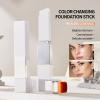 Color-Changing Foundation Stick, Dual-Ended Full Coverage Foundation with Ultra-Fine Bristle Brush, Create a Lightweight, Long-Lasting and Charming Makeup Look 03# MEDIUM 13g view 4