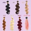 Dark Brown Human Hair Bundles Deep Wave Brown Bundles Human Hair 3 Bundles 20 22 24 Inch Brazilian Virgin Sew-in Human Hair Weave for Black Woman Color #4 view 2