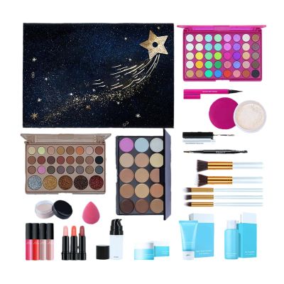 Beginner Makeup Set,Portable Face Make Up Set - Facial Makeup Kit - for Girlfriend Friend Sister Daughter Family Friends Coworkers