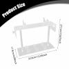 SiaBiced Hair Tool Organizer,Hair Dryer Stand Acrylic Holder Storage for Styler Attachment Hairs Blower Bathroom Supplies Restroom view 3