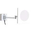 Wall Mount Vanity Makeup Mirrors Magnifying Acrylic Frame Hotel Bathroom Shaving Cosmetic Wall Mirrors with Plug(3X) view 1