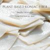 aisen Japan  Japanese Konjac Washcloth, Ultra-gentle Exfoliating Body Towel, Plant-Based Konjac Fiber, Low-Friction, Quick-Rinse, For Sensitive or Dry Skin, Made in Japan, Biodegradable fiber view 2