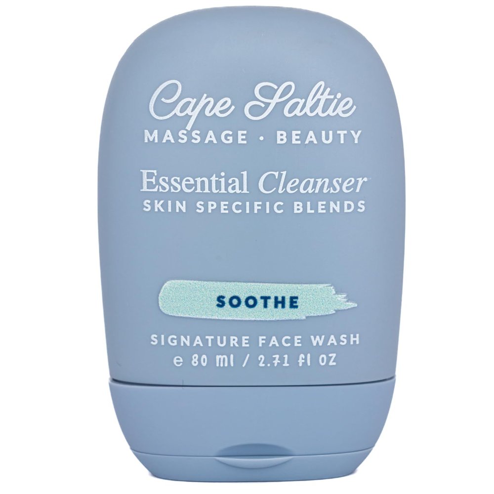 Cape Saltie Beauty & Dry Goods Soothe Blue Makeup Melt Oil Cleanser - Skin Specific Blends, 80ml  Chamomile, Sunflower Seed and Avocado Oil, for Sensitive Skin Relief