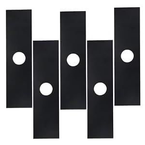 5 Edger Blades Works with 613223 Green Machine 720-237-001