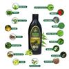 Bhumi-ka Vedics Herbal Hair Oil For Men & Women | Promotes Hair Growth & Reduces Hair Fall | With Indigofera,Aloe vera,Neem, Amla, Bhringraj and Coconut Oil 200 ml view 3