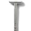 Jack the Barber Double Edge Safety Razor, Chrome, 3-Piece Construction, Men's, Closed Comb Design, Single Blade, Weighted Precision Head view 2